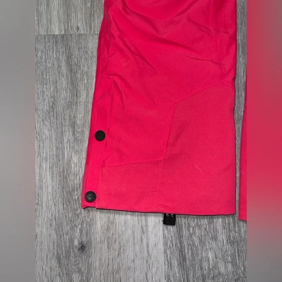 Women's Pink and Tan Ski Jacket - Picture 5 of 14